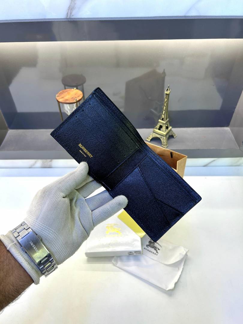 Burbery Black Premium Quality Wallet Fa 622