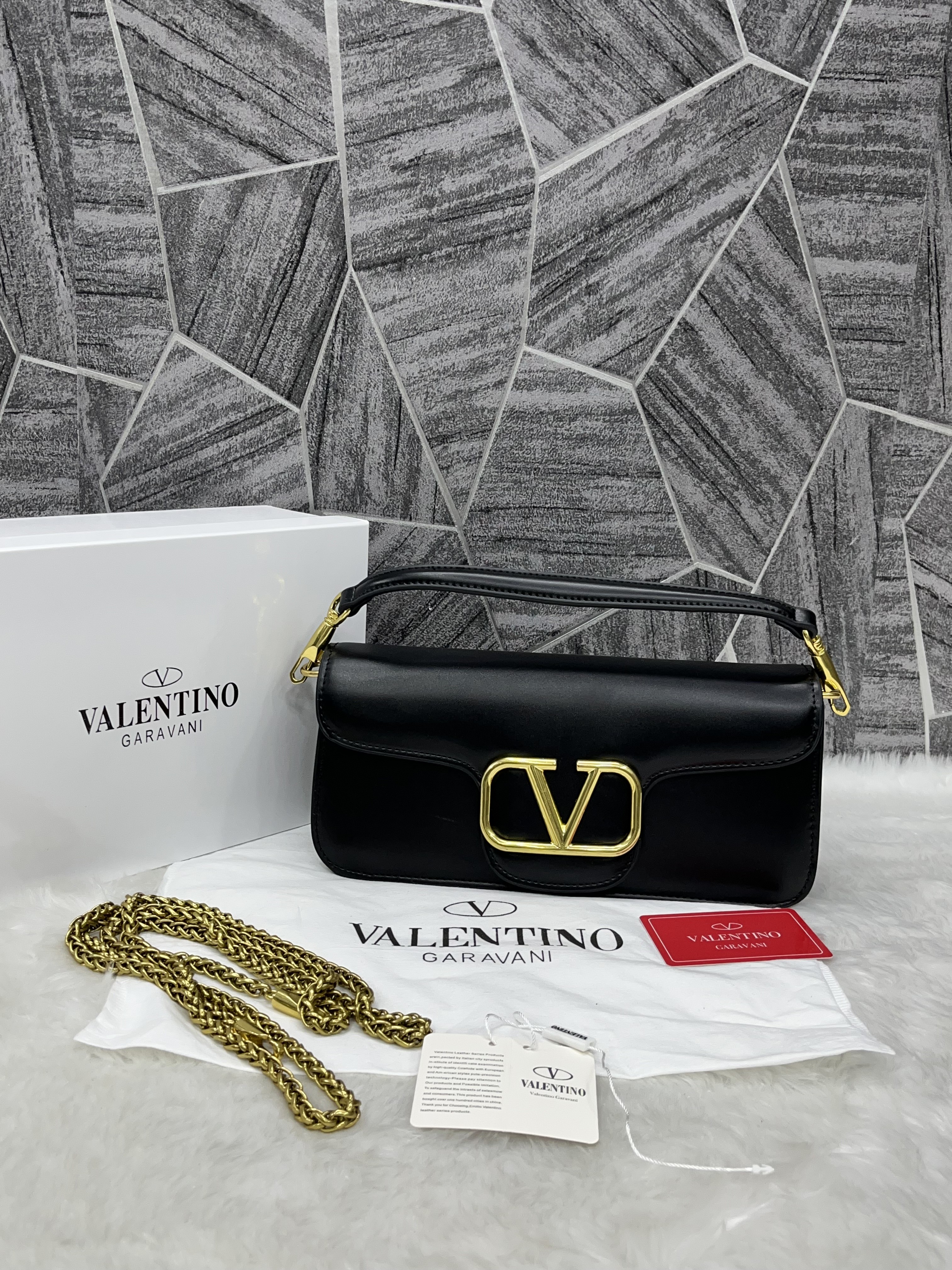 Valentino_V_Loco_Black_Large_Shoulder_Bag_With_OriginalBox