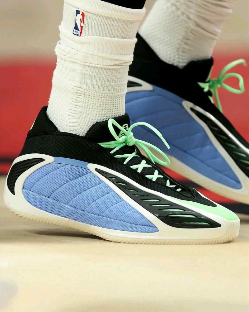 Adidaass ANTHONY EDWARDS 2BLUE FUSION ZERO METALICLIME BURST