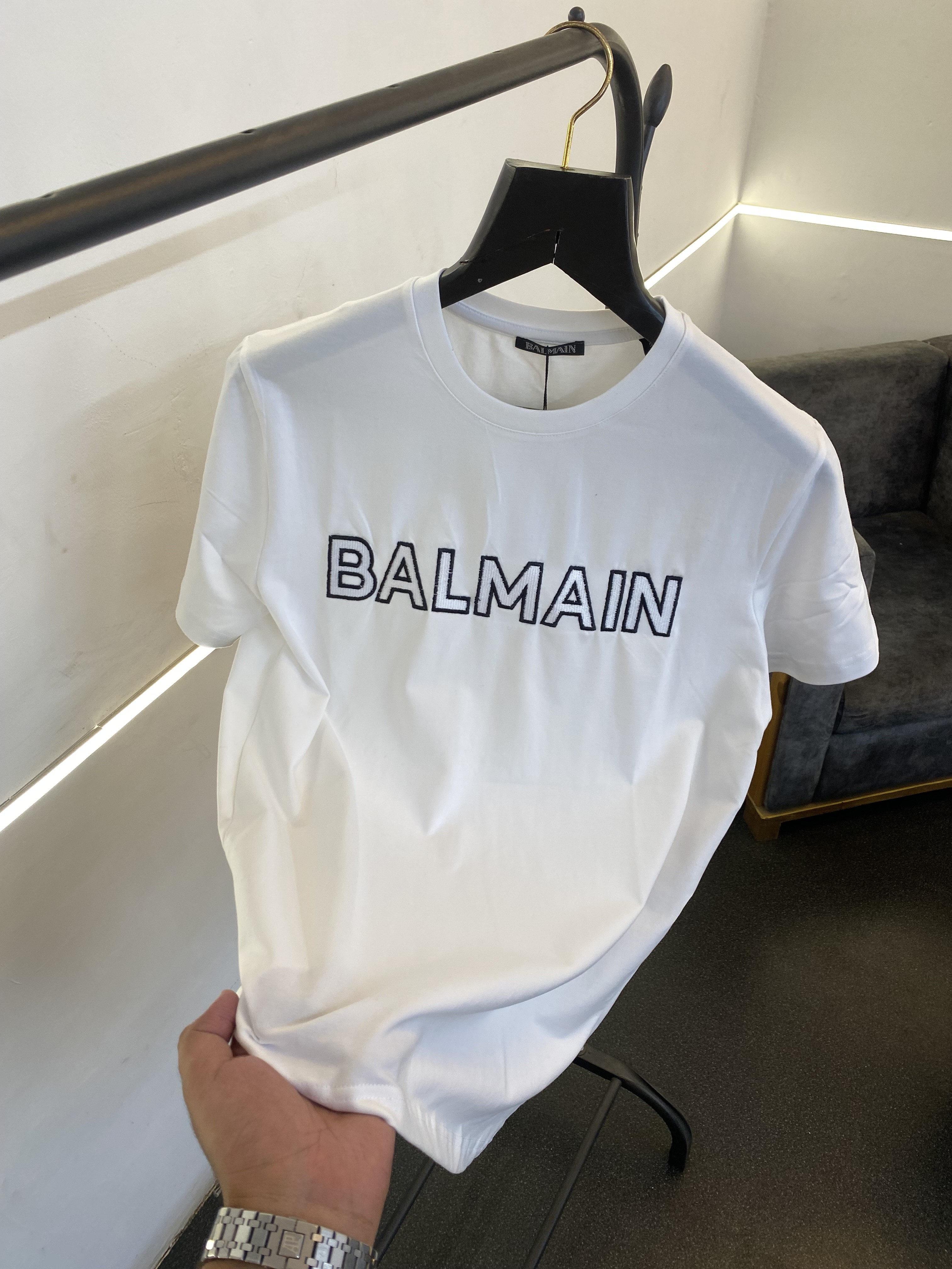 Balman imported round neck tshirt white sale