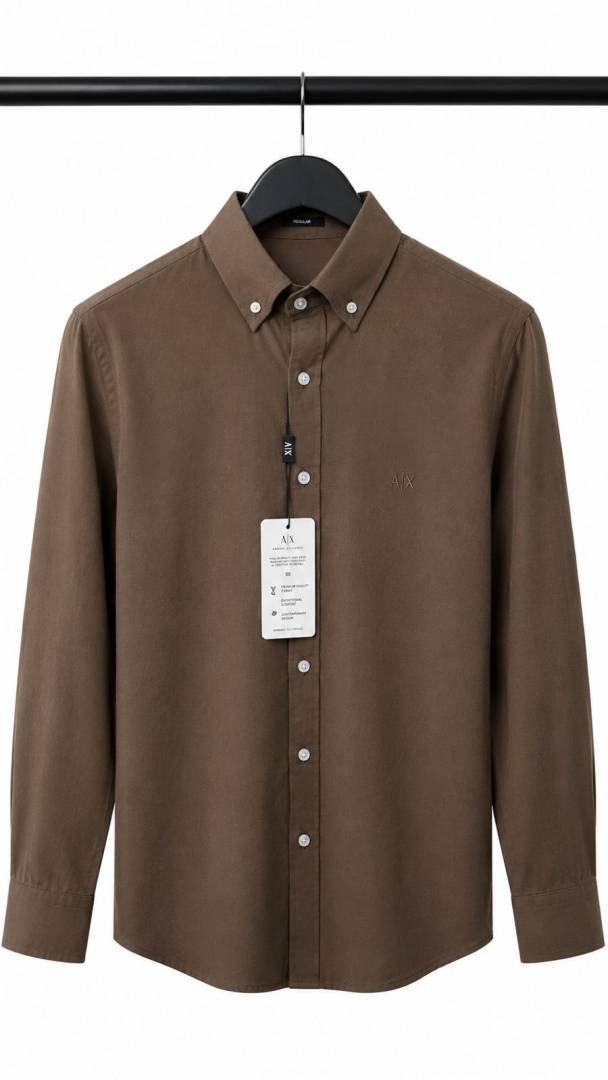 Armani Exchang e AX Premium Polycotton Silk Shirts. 2443.Sale offer VS1000