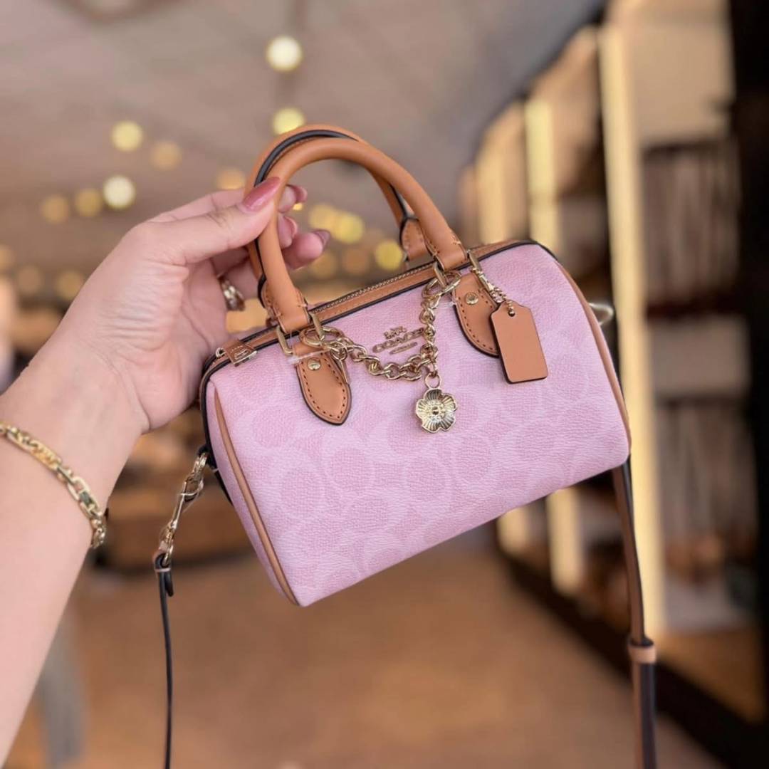 Coacch CB NWT Mini Rowan Pink Edition Crossbody With OriginalBox CarryBag & DustCover