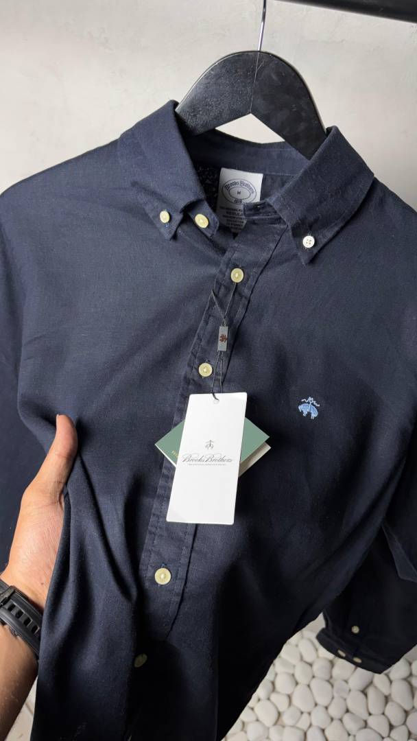 Brook_s Brothe_rs Premium Linen Shirt 2314.Sale offer VS1000