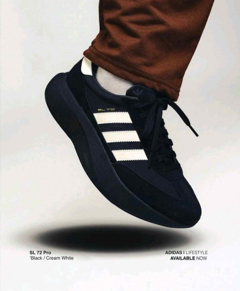 ADDIDAS SL 72 PRO BLACK WHITE