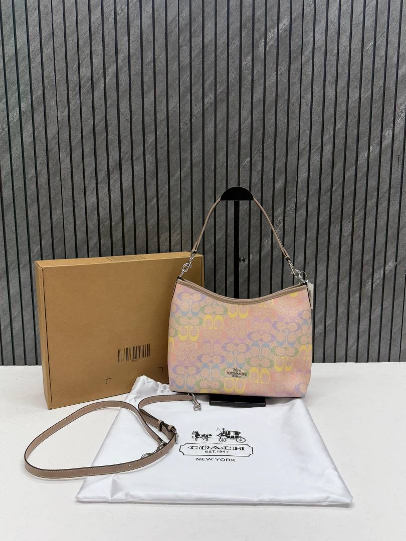 Coacch Laurel Special Edition Rainbow Hobo Tote With OriginalBox DustCover Tag