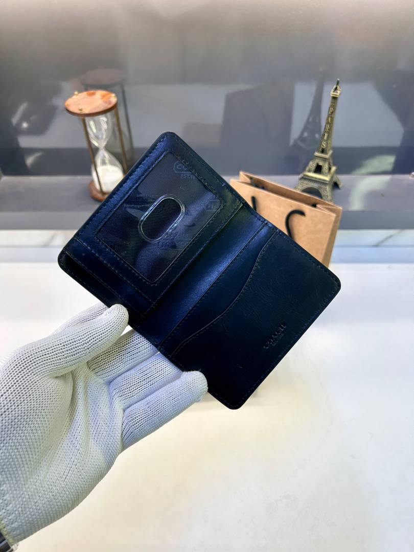 Coatch Card Holder Black Fa 873