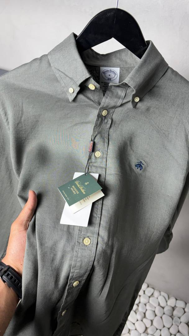 Brook_s Brothe_rs Premium Linen Shirt 2311.Sale offer VS1000