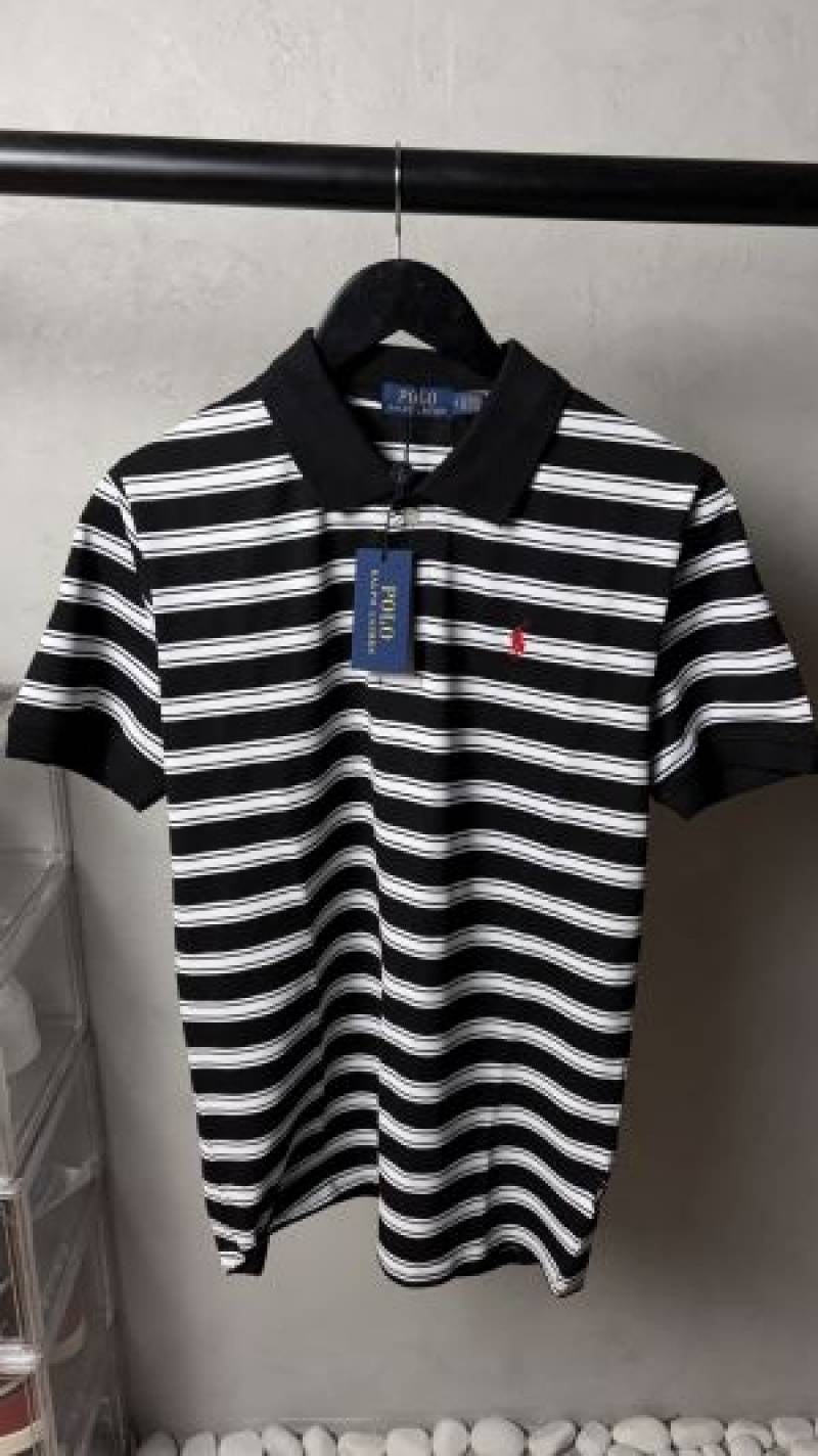 Ralp_ Laure_n Premium Striped Polo T-Shirt With OG Packaging 1347. Sales offer VS1000