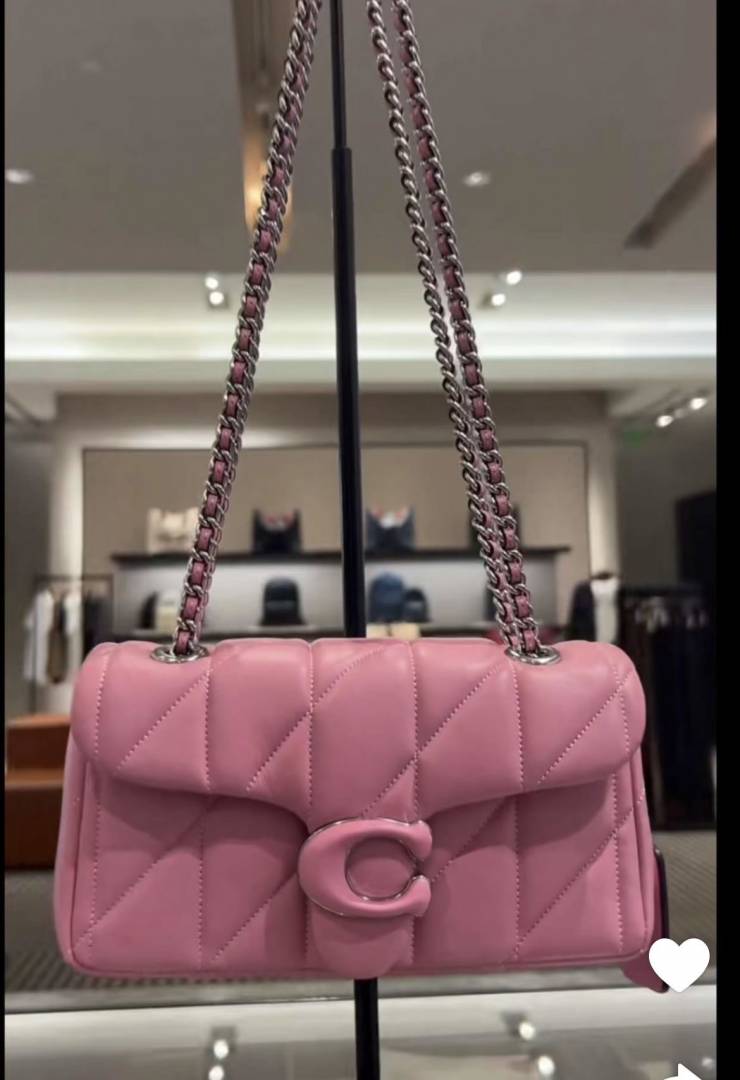 Coach_Tabby_26_Quilted_Pink_Highend_Quality_With_CarryBag_DustCover