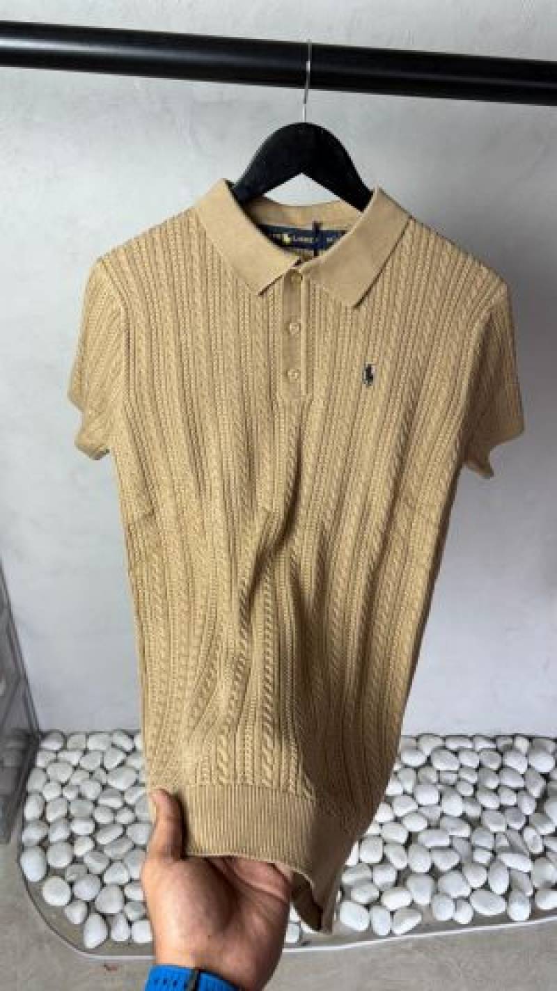 Ralp_ Laure n RL Premium Knit Polo T-Shirt 2021