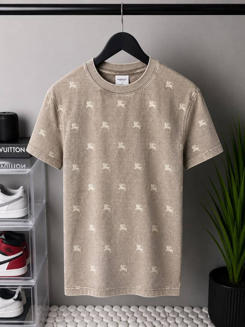 Burberr_ Premium Oversized T-Shirt 1585. Sale offer VS1000