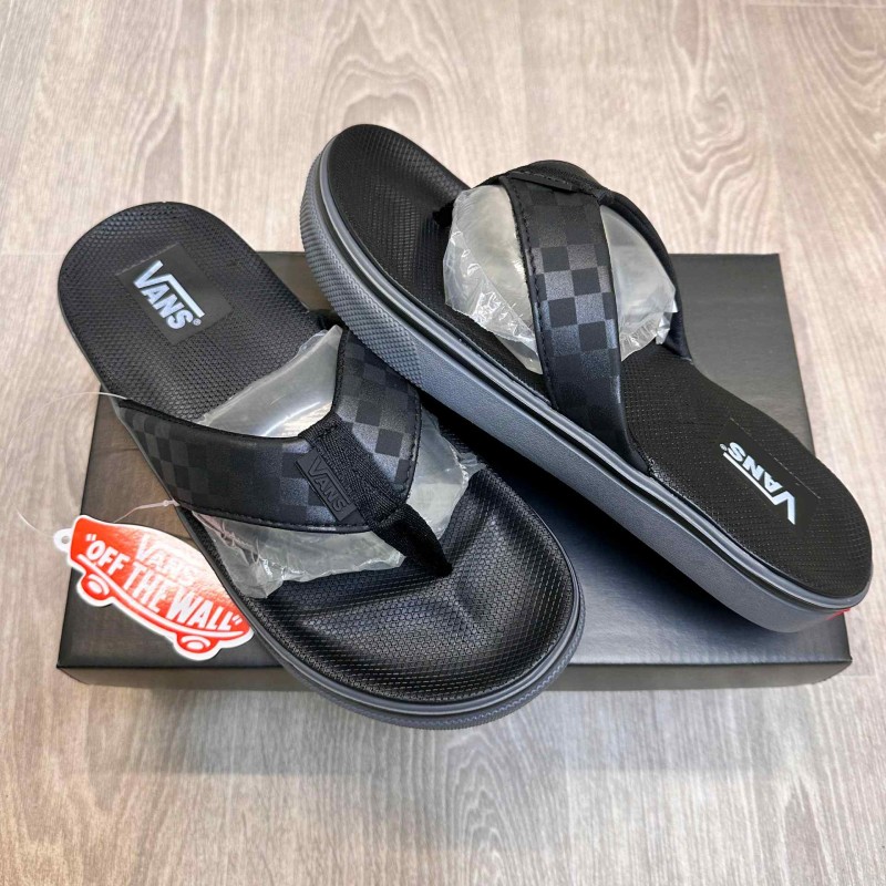 Vans Checkerboard LA Costa Premium Black Grey Simplex