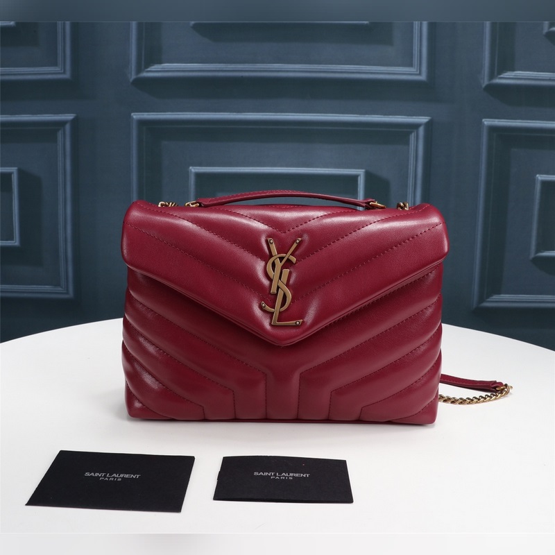 Ysl Lou Lou Medium Size 8802 Shoulder Bag With Original Box & DustCover Packing
