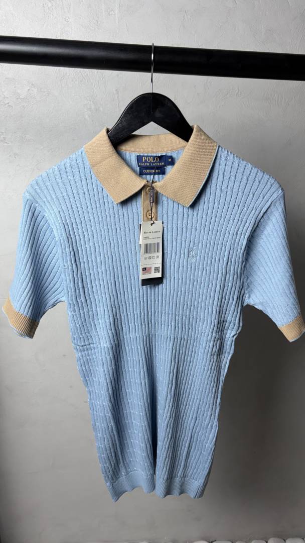 Ralph Lauren Premium Knit Polo T-Shirt 1413