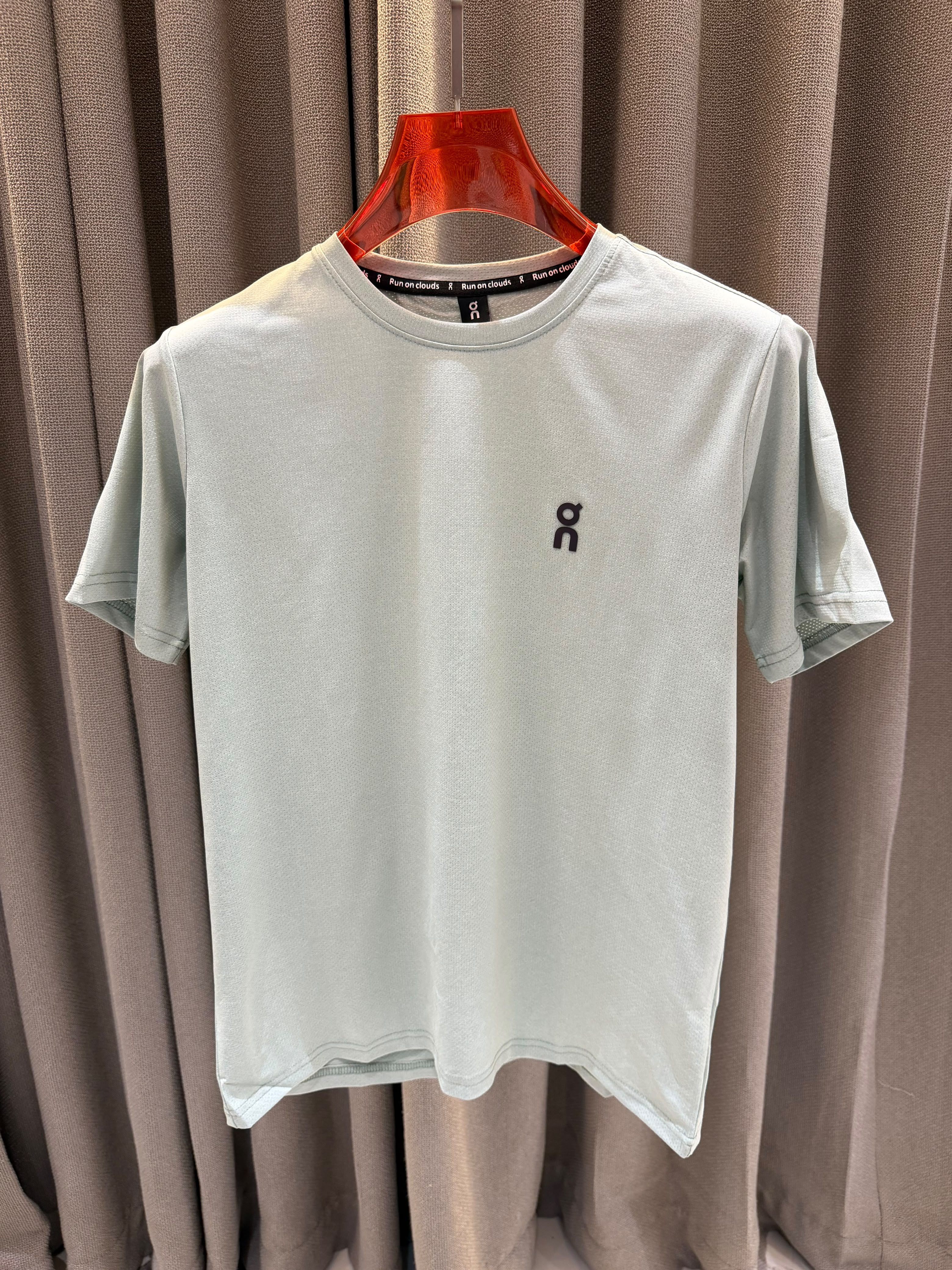 On Cloud Round Neck T-shirt Sky Green