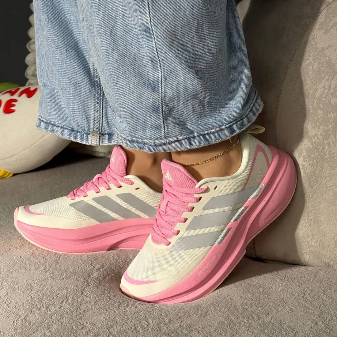 Adidaas Supernova Glide Pink Grey