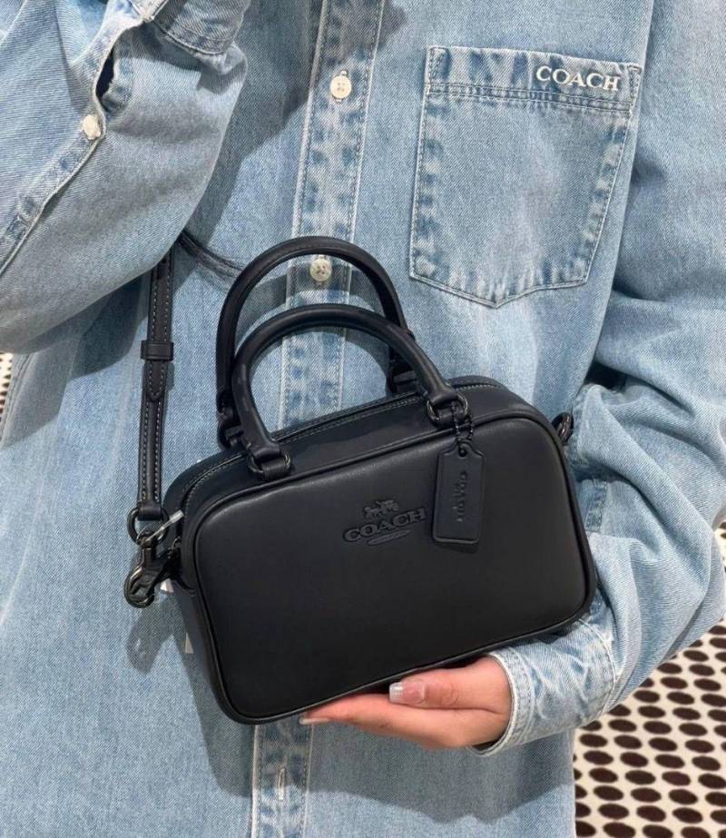 Coach Satchel Small Crossbody Bag With OriginalBox - Image 7