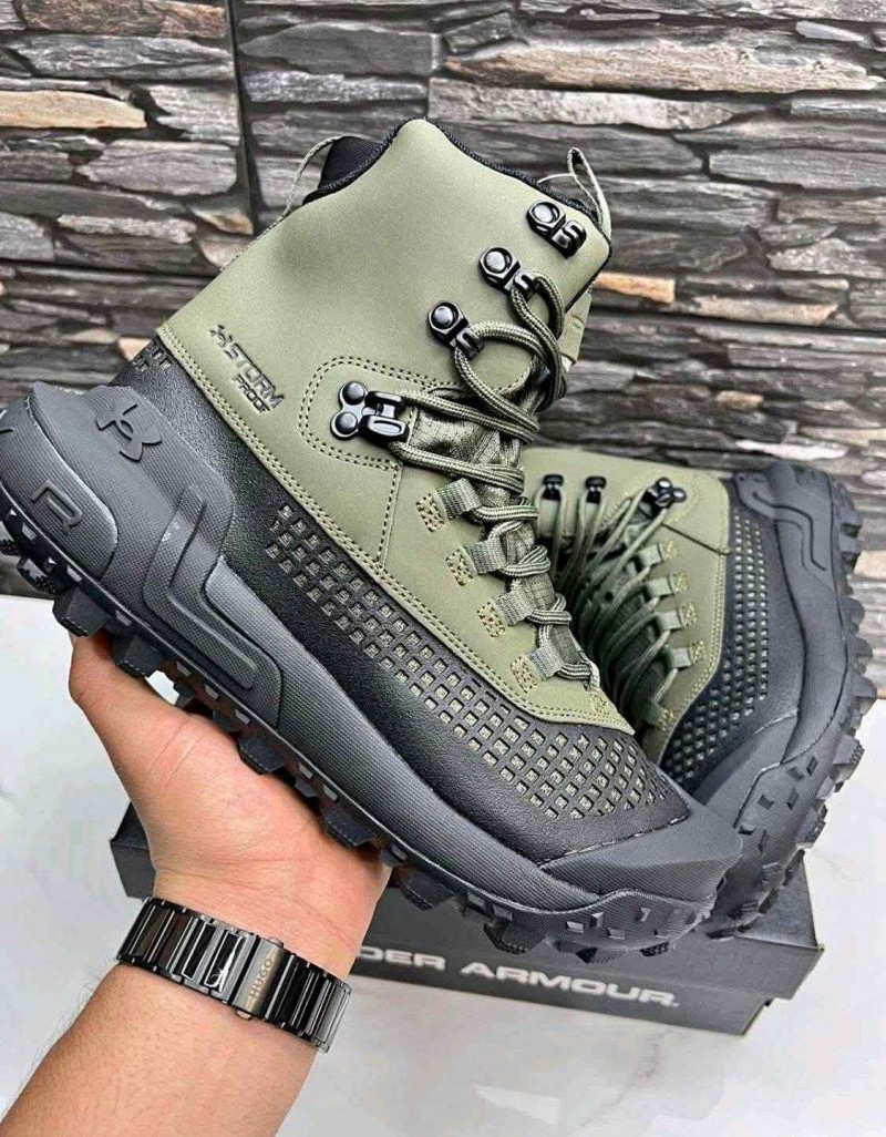 Under Armorr Hovr Raider WP Olive Green Black 1038