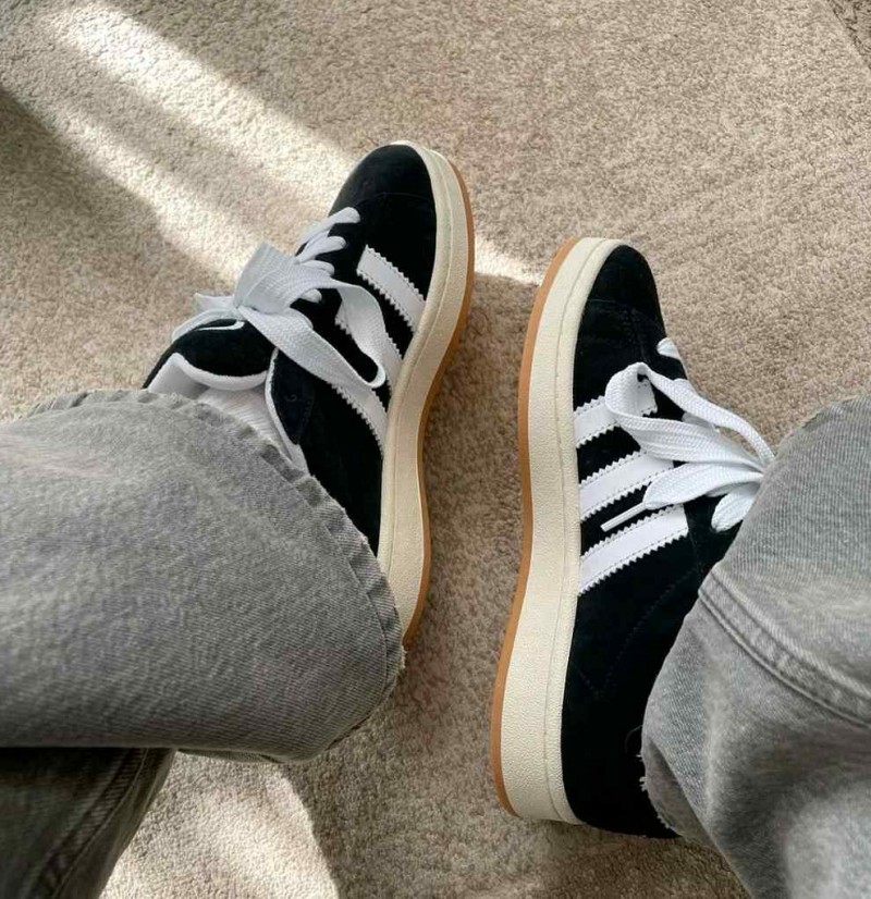 Adidas CAMPUS BLACK white - Image 3