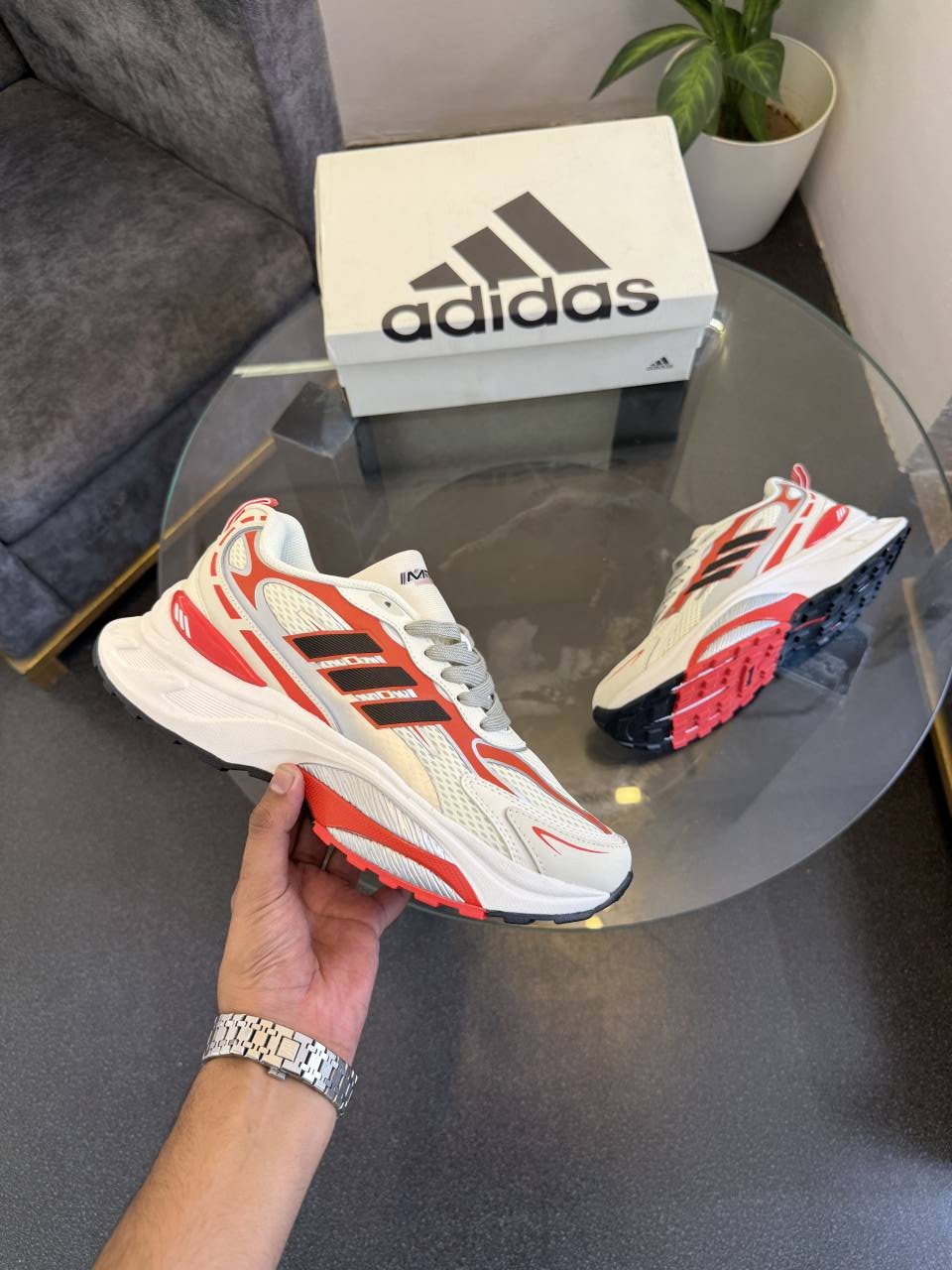 Adidas MTS pro white red