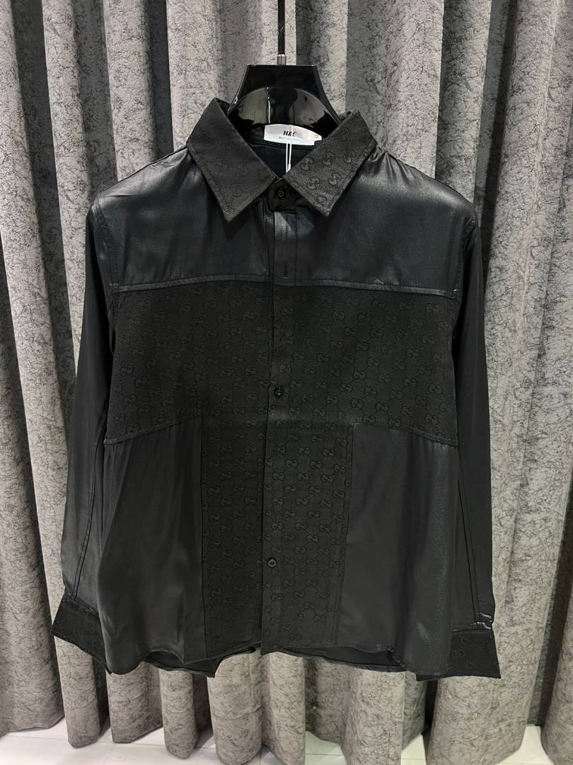 Gucci IMPORTED STORE ARTICLE DENIM SHIRT