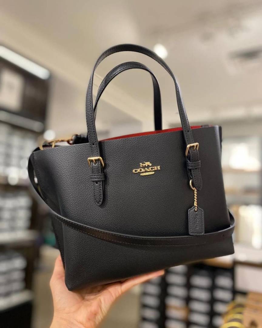 Coacch Mollie 25 SuperPremium Black Small Tote With OriginalBox DustCover