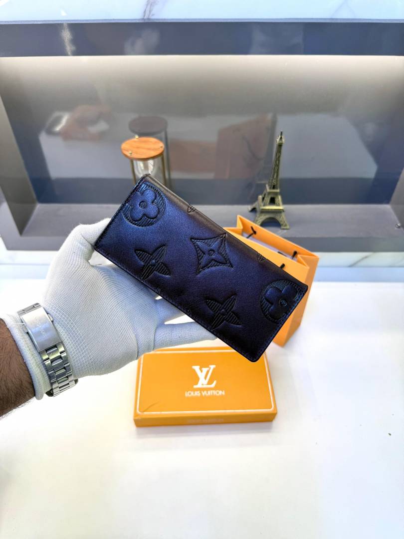Lv Loui Brown Long Wallet Fa 539
