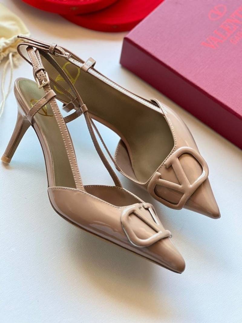 Valentyno_BabyPink_Patent_Leather_Slingback_Heels_With_OriginalBox_CarryBag