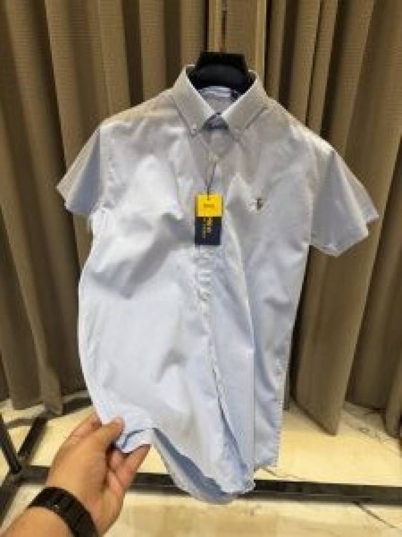 Ralp Lauren Premium Sky Blue Half Shirt