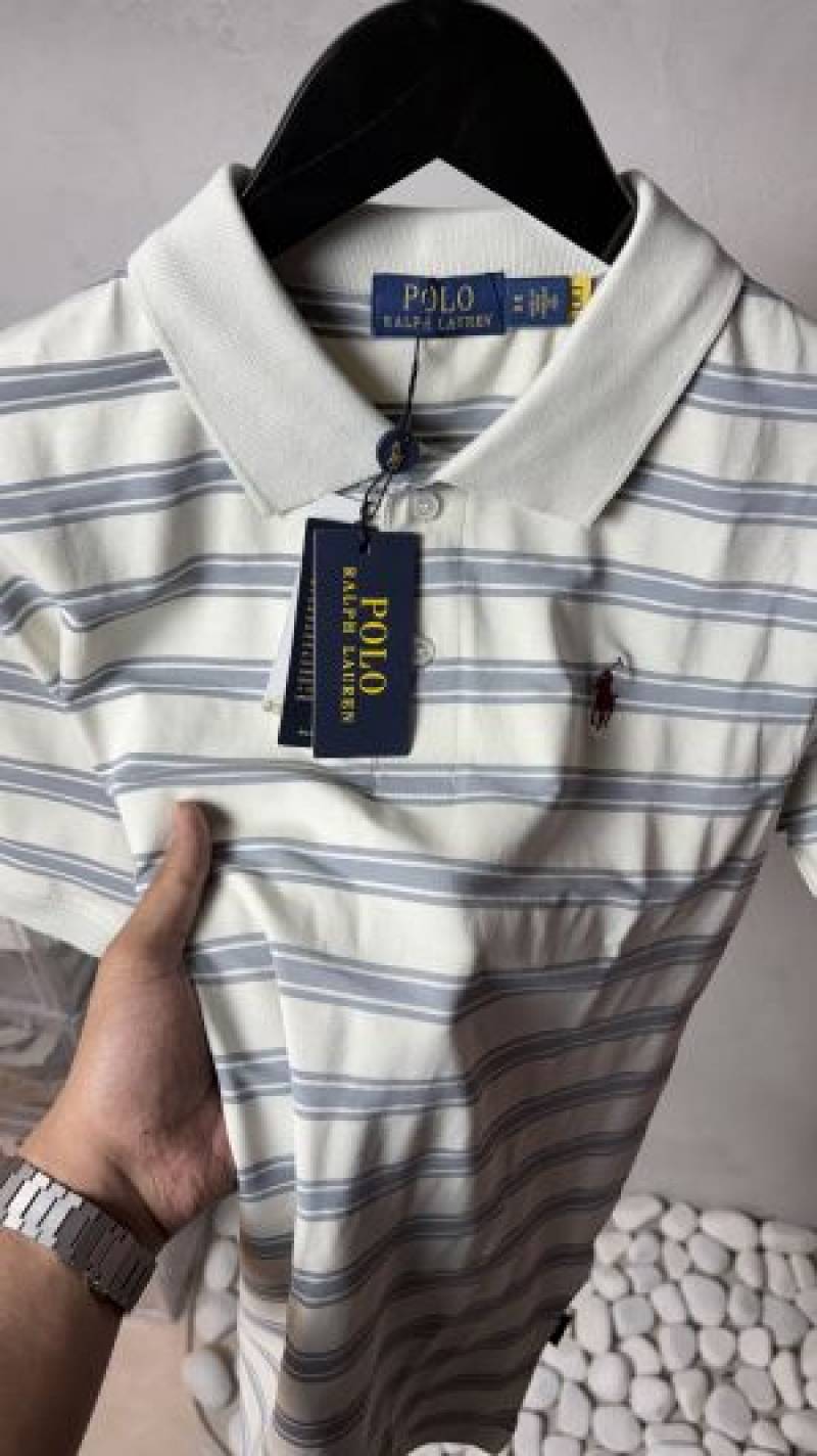 Ralp_ Laure_n Premium Striped Polo T-Shirt With OG Packaging 1344.Sale offer  VS1000