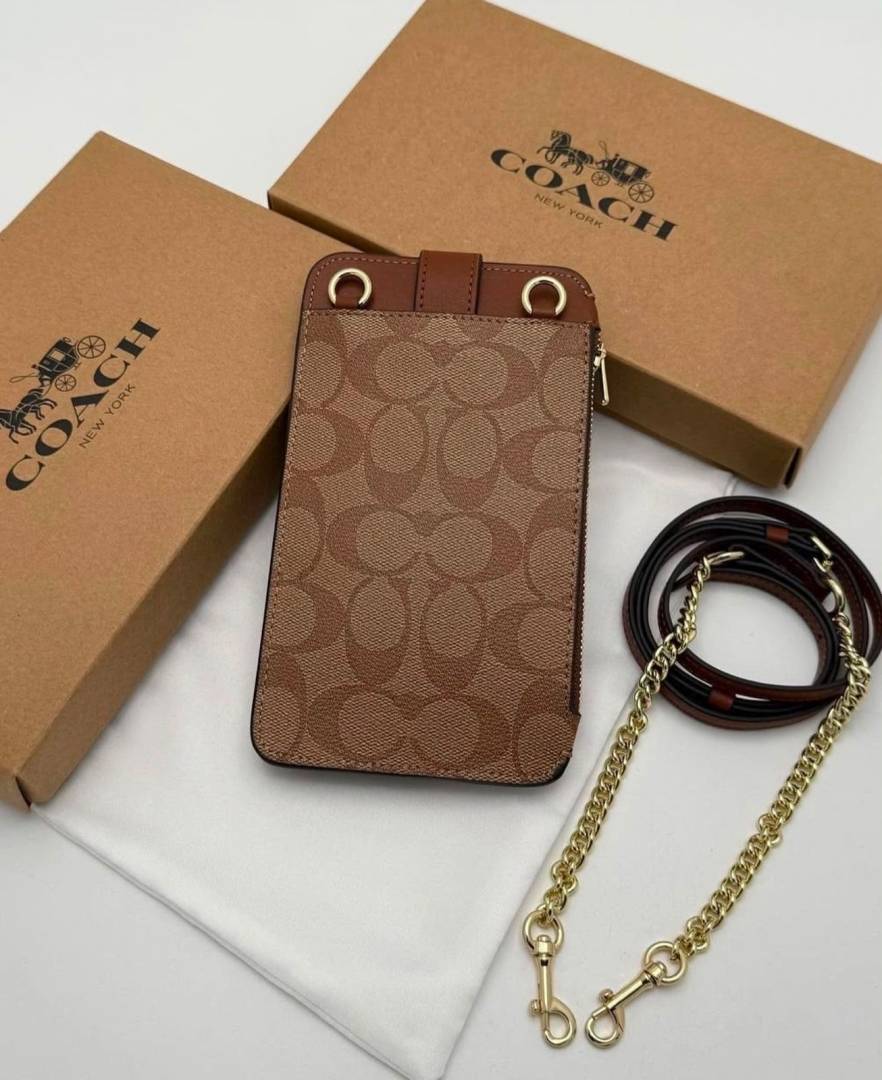 Coacch CB PhoneBag Crossbody Wallet With OriginalBox CarryBag DustCover Highen