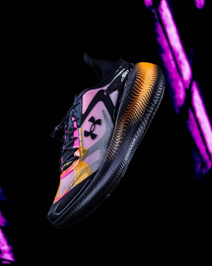 Underr Armour Echo Slipspeed Black Rebel Pink