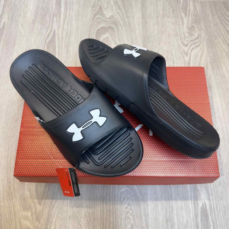 Under Armor Core PTH Black Slides