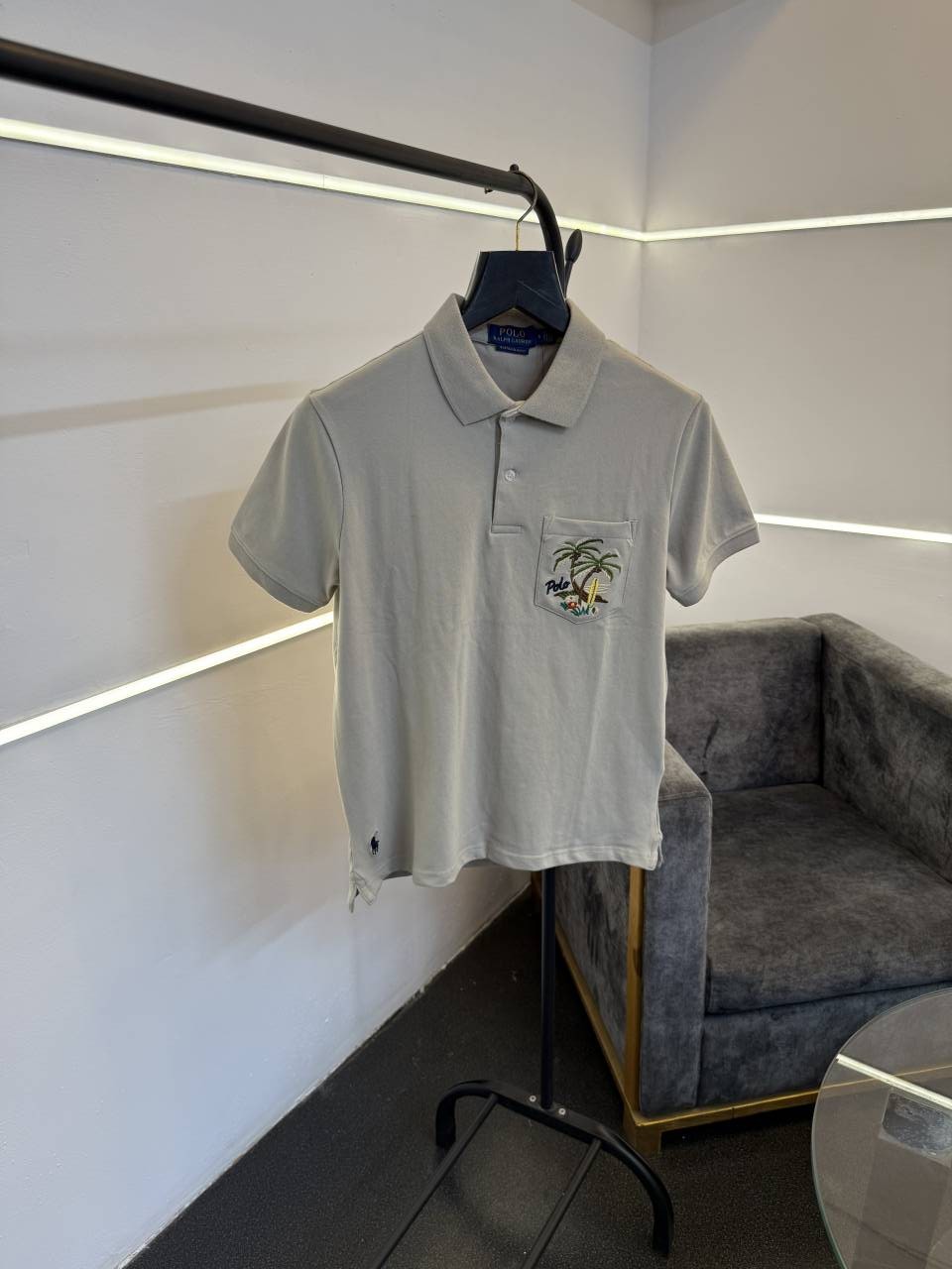 Ralph lauren luxury polo tshirt beige sale