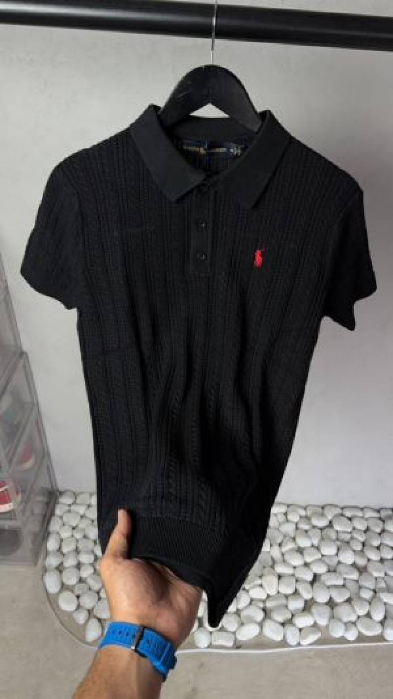 Ralp_ Lauren Premium Knit Polo T-Shirt 2019