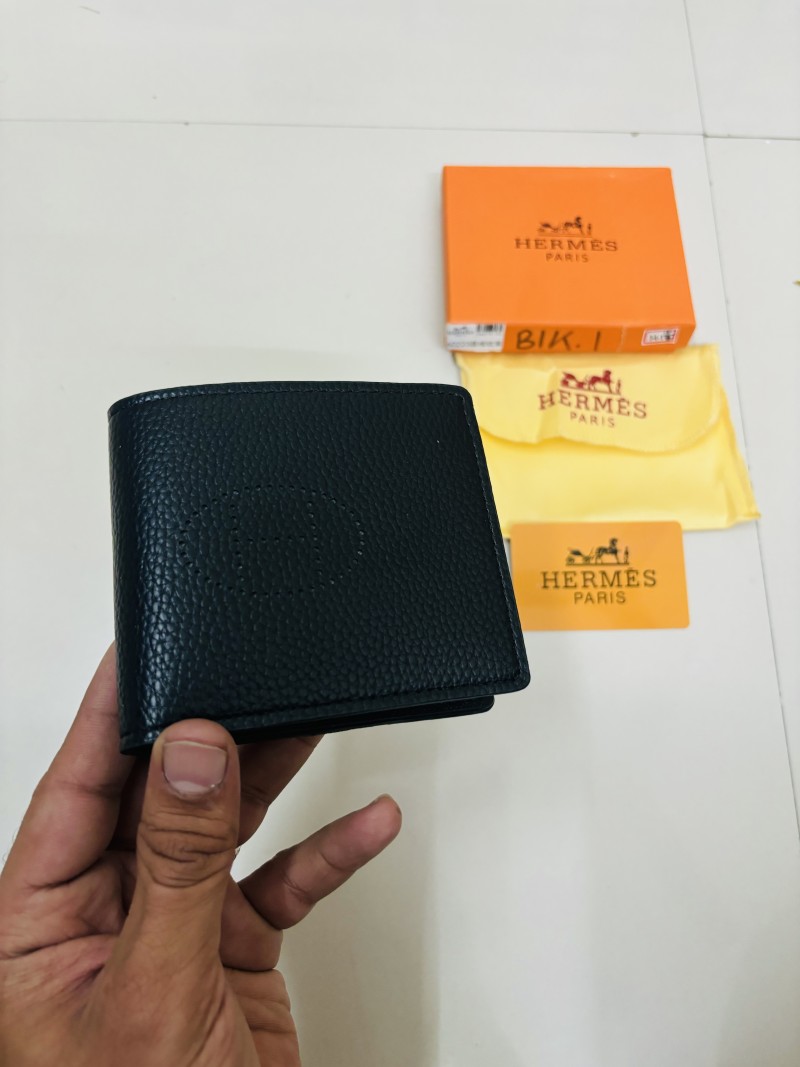13 HERMEZ FULL BLACK PREMIUM QUALITY WALLET WITH BOX