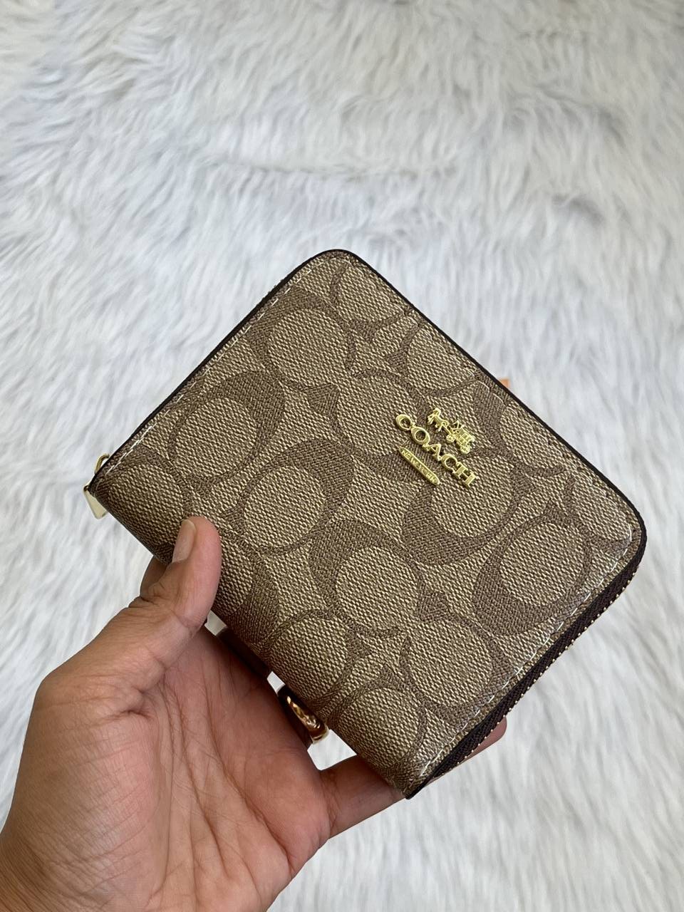 Coatch_107_Apricot_Mini_Wallet_With_OriginalBox