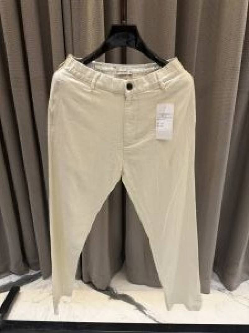 Calvin Kline Cream Linen Pant