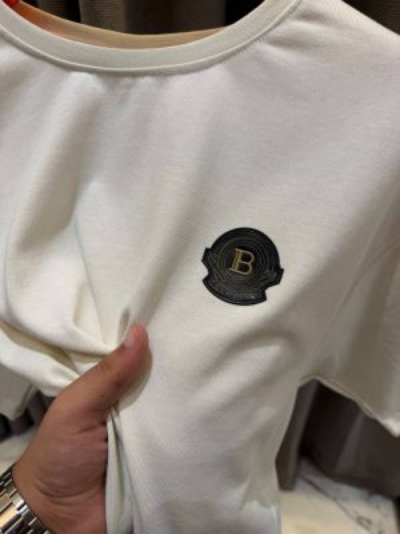 Balmai Round Neck T-shirt Cream