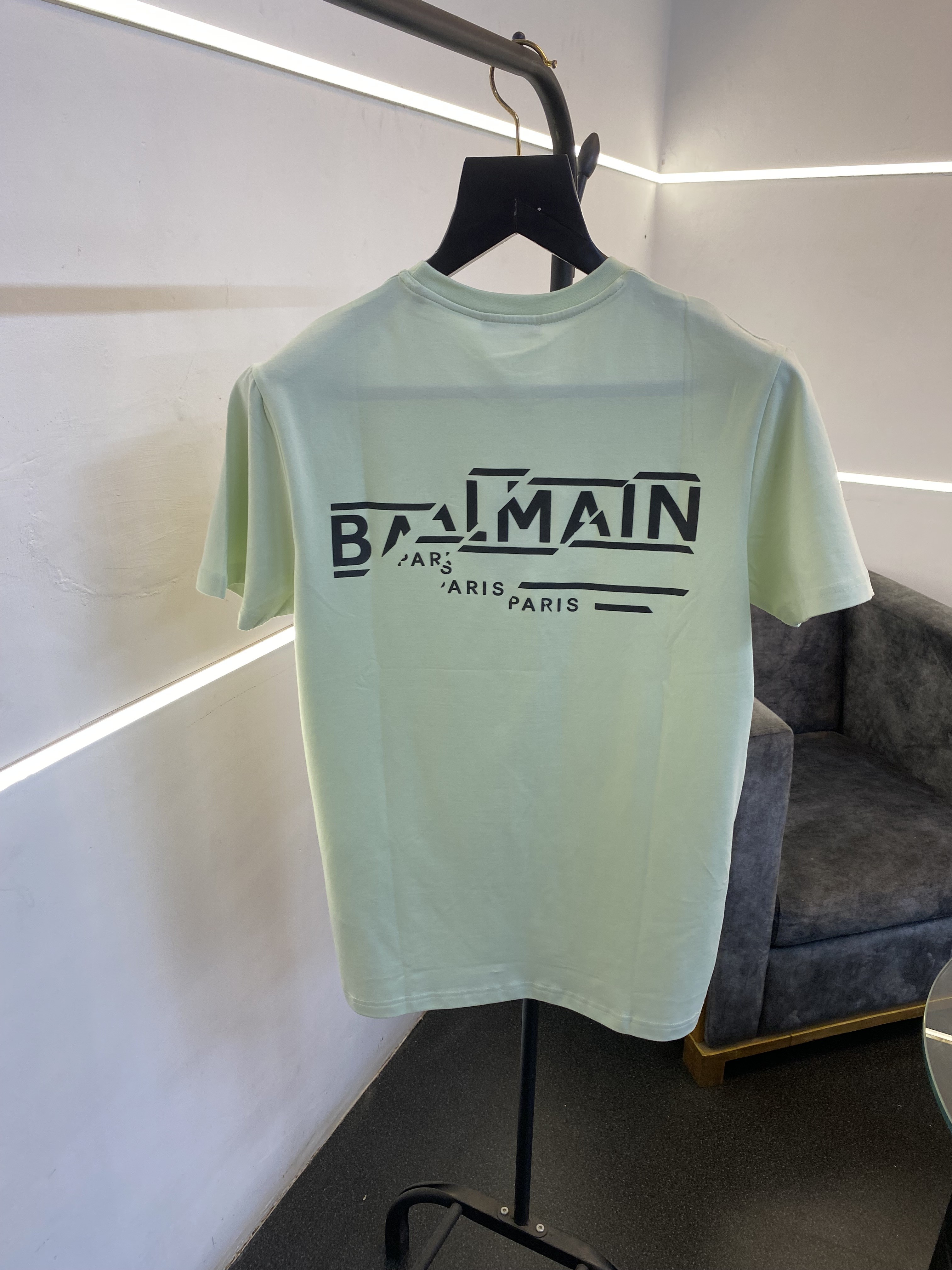 Balman imported round neck tshirt aqua green sale
