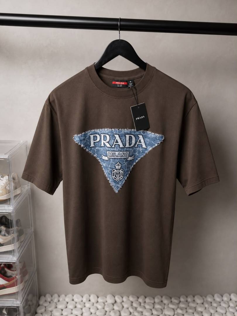 Prad_ Milano Logo T-Shirt 1181.  Sale-offer VS1000