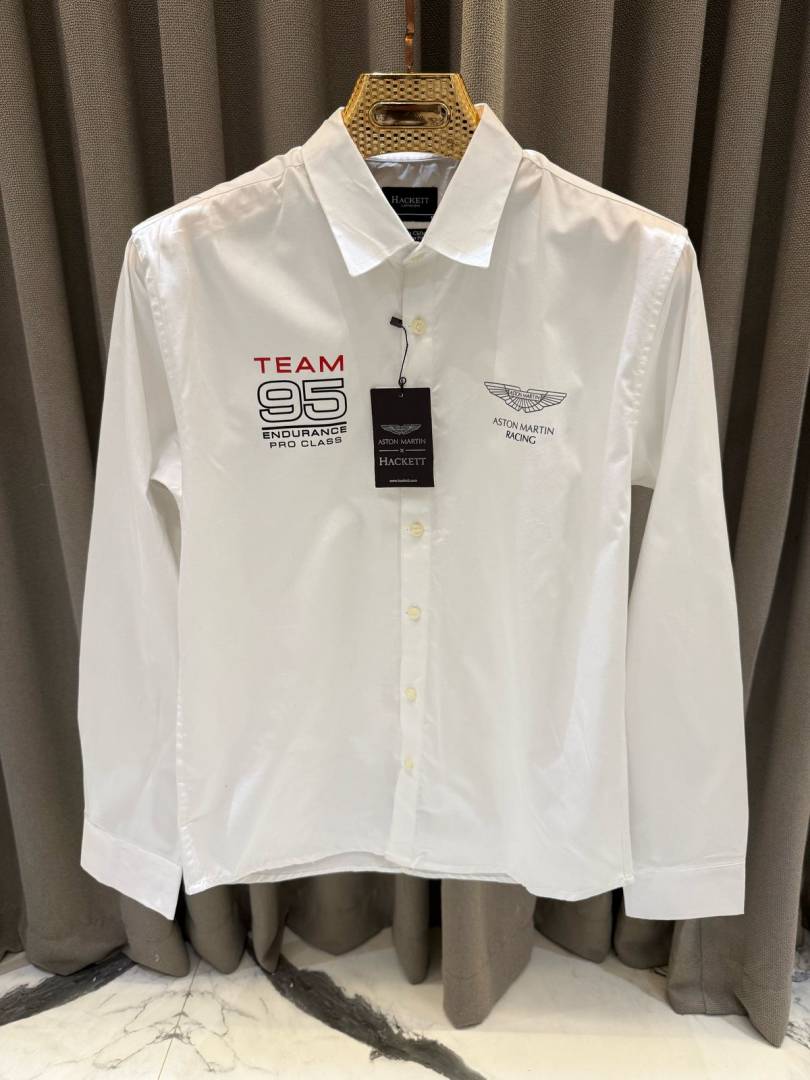 Hackett Aston Martin Shirt White