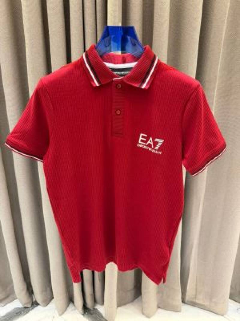EA7_impoted Polo Tshirt Red