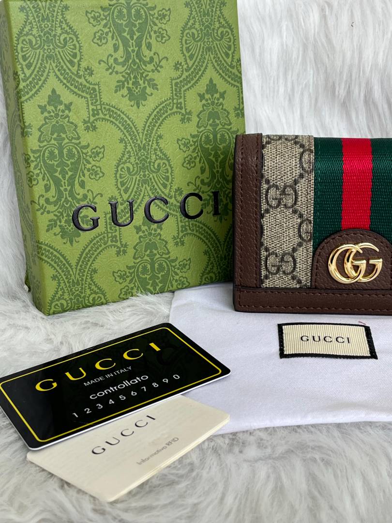 Guchi_G-6_Ophidia_Flap_Wallet_Unisex_With_OriginalPacking