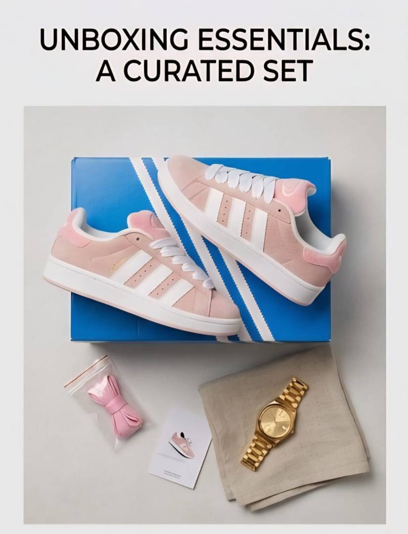 ADIDDAS CAMPUS 00s PINK GUM