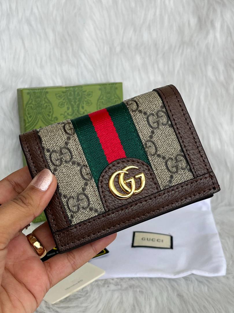 Guchi_G-6_Ophidia_Flap_Wallet_Unisex_With_OriginalPacking