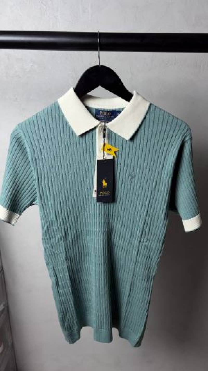 Ralp_ Laure_n Premium Knit Polo T-Shirt 1415