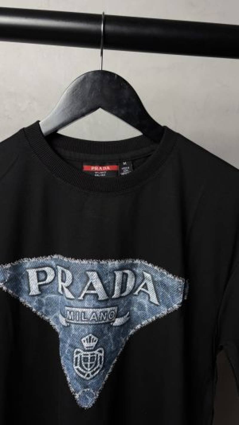 Prad_ Milano Logo T-Shirt 1185.  Sale-offer VS1000
