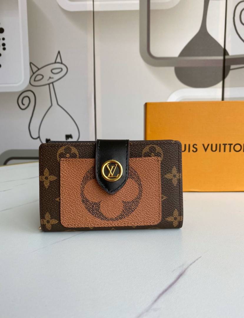 Louis Vuitton Black Juliette Wallet With OriginalBox