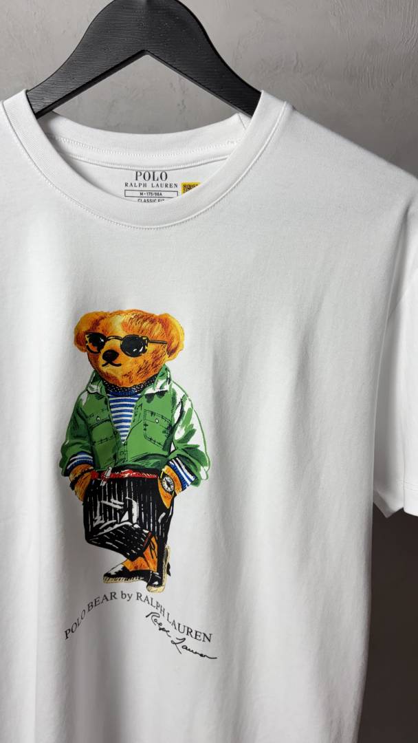 Ralf Lauren bear premium round neck t-shirt 1101